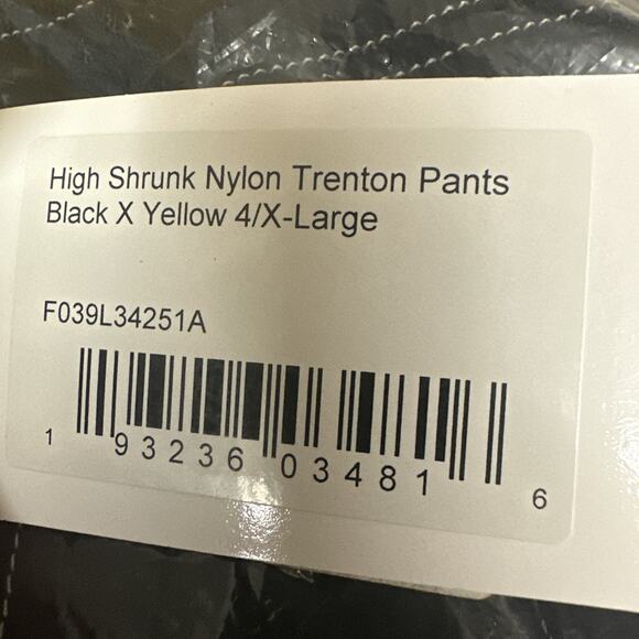 John Elliott High Shrunk Nylon Trenton Black Pants Men’s Size XL - Picture 4 of 4